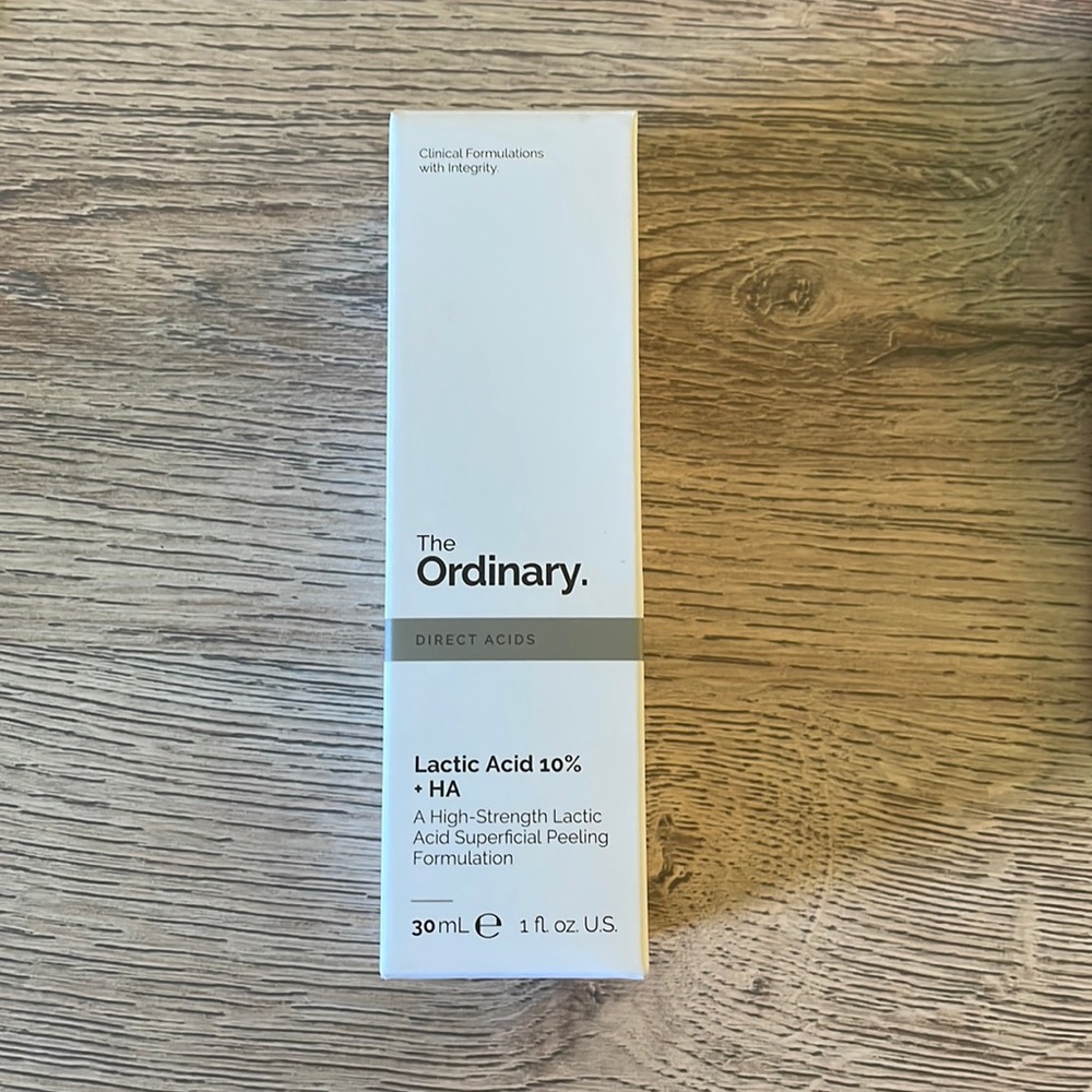 The Ordinary Lactic Acid 10% + HA